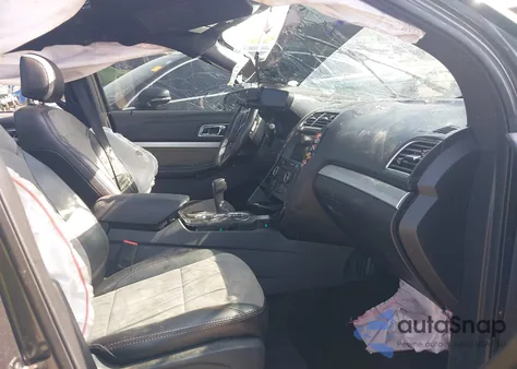 2017 Ford Explorer Xlt из США, поврежденный, VIN 1FM5K7DH7HGC46521